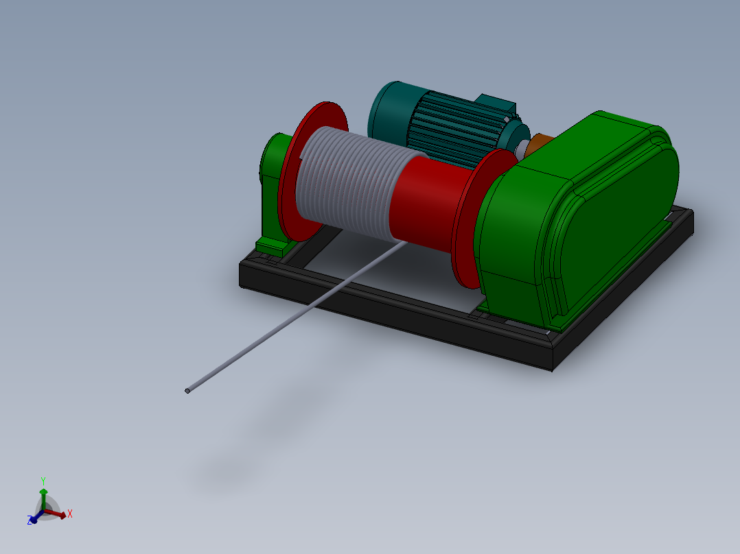 <span style='color: red'>卷扬机</span>