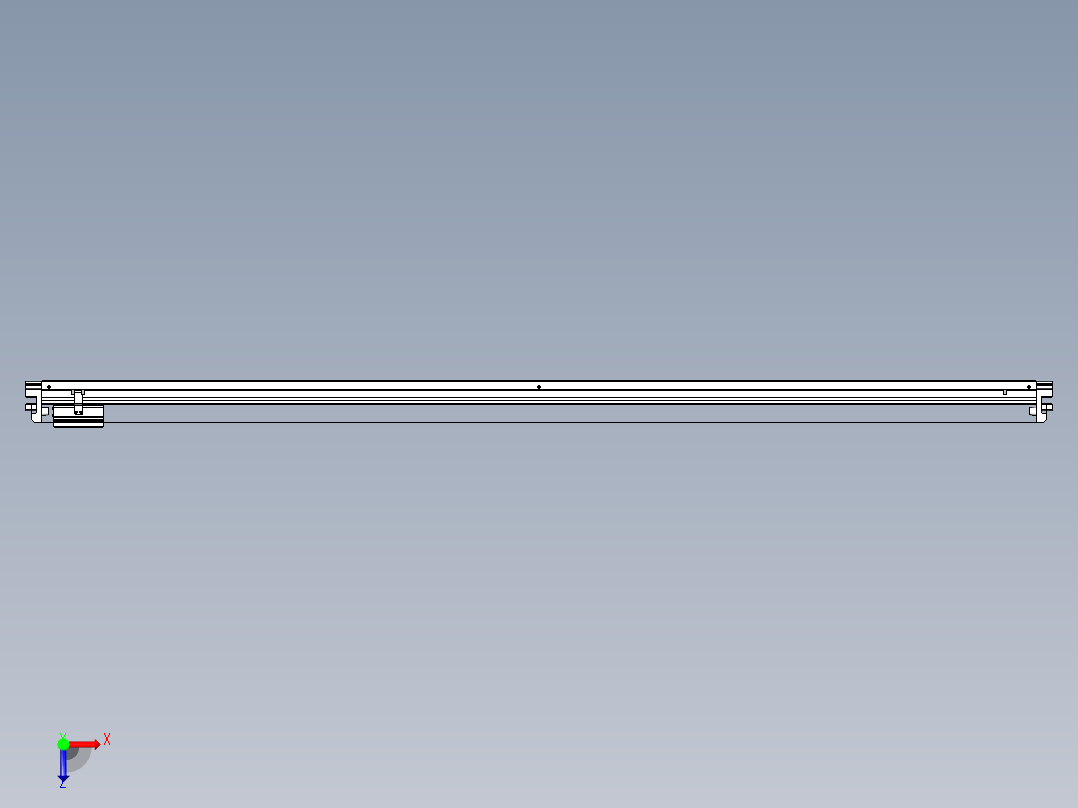 威洛博VL系列3d模型模组VL22H1Y-S2000俯视图