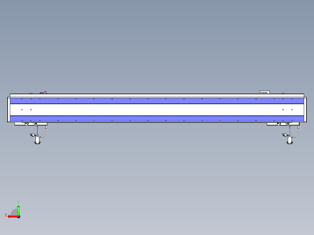 威洛博VL系列3d模型模组2VL14S2Y-S1200后视图