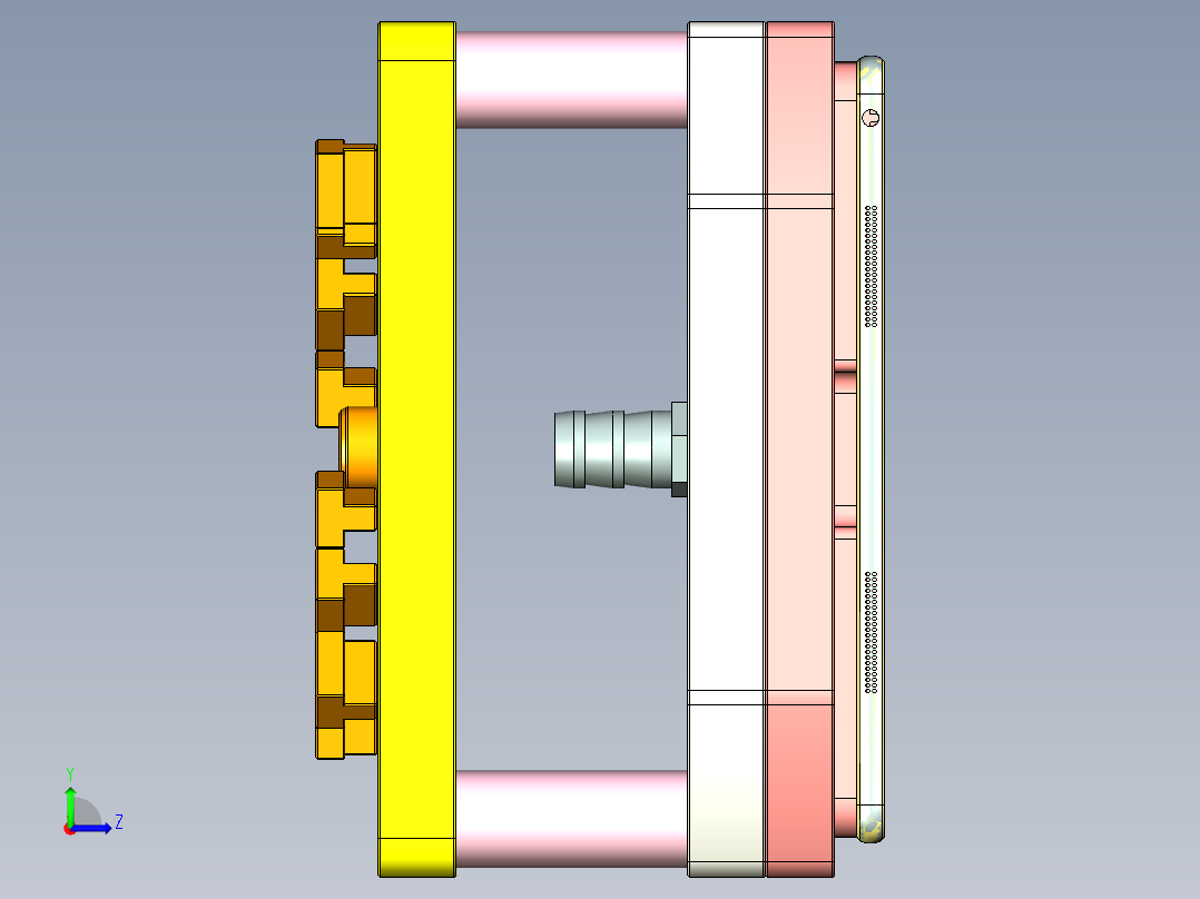 T305-CNC6-JD-0602左视图