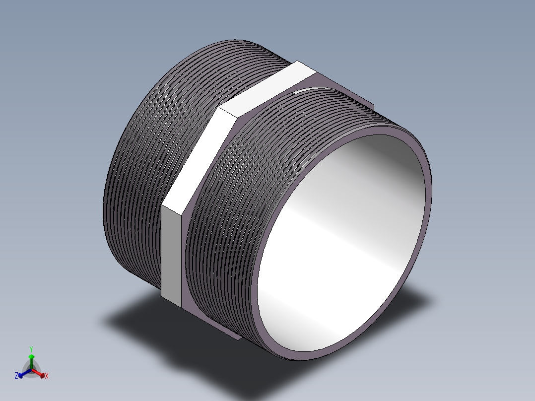 对丝-六角等径 DN100