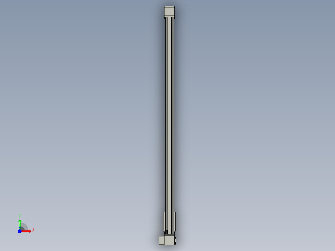 欧规系列-GB8-L96-S1800-BLU-P40-MS3前视图