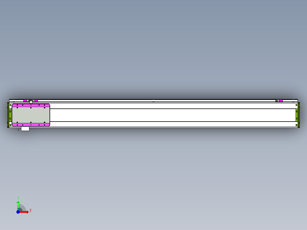 威洛博LC系列3d模型模组LC14S2Y-S1350前视图