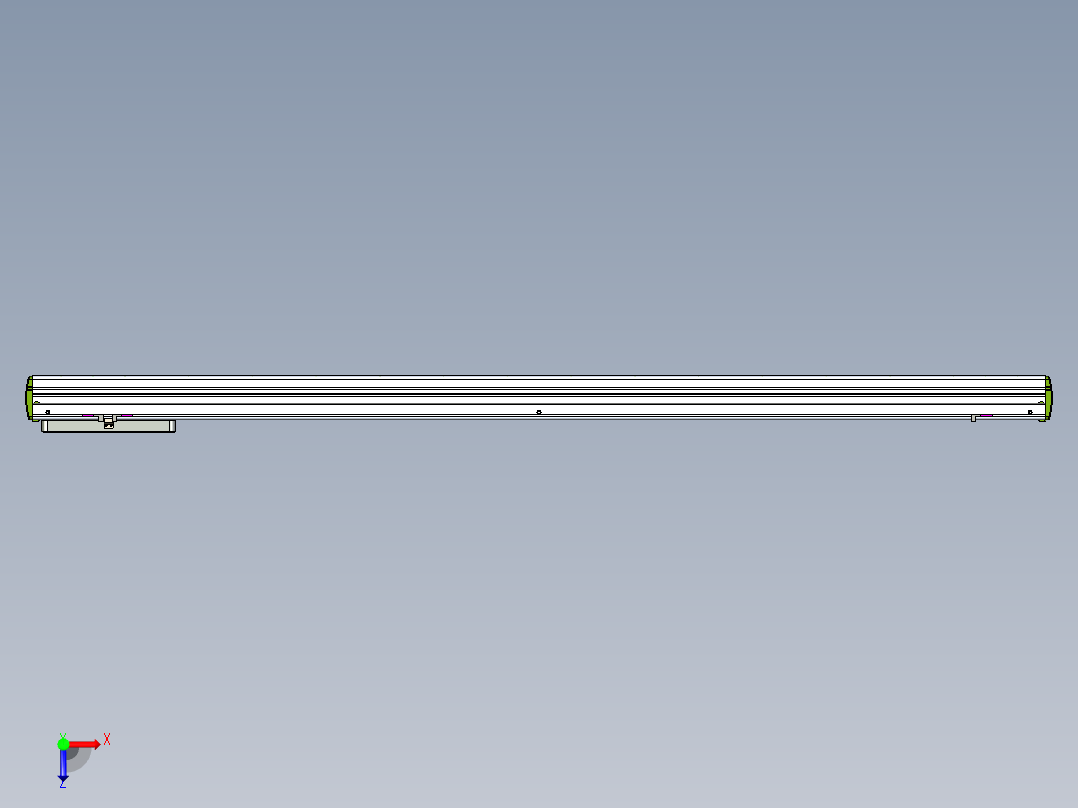 威洛博LC系列3d模型模组LC14S2Y-S1350俯视图