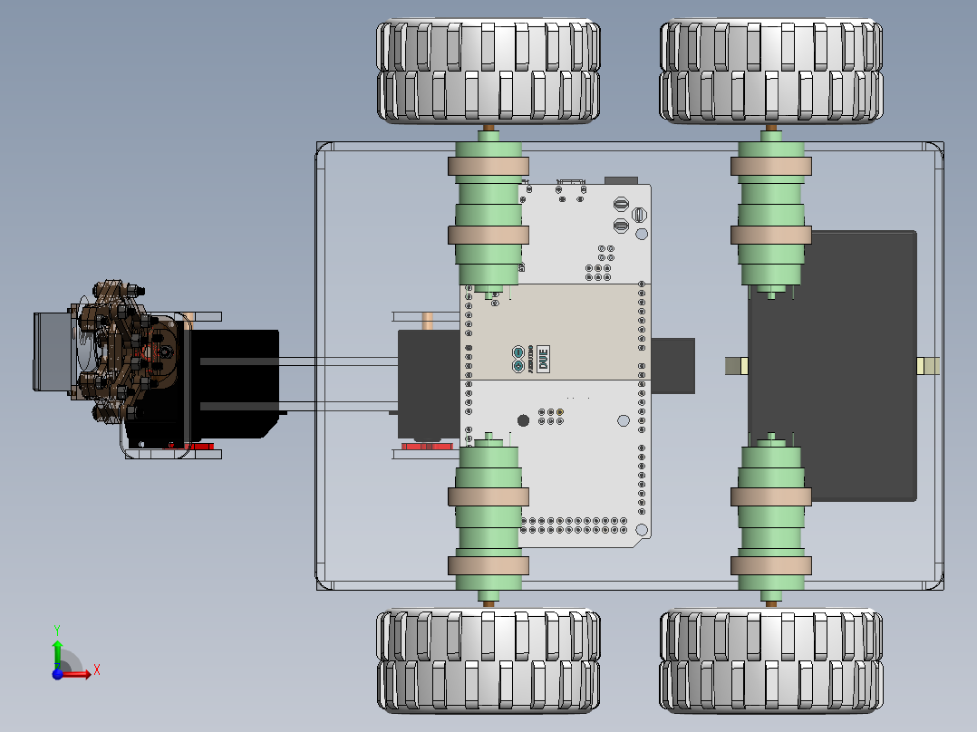 tanta IEEE机器人3D数模sw20可编辑前视图