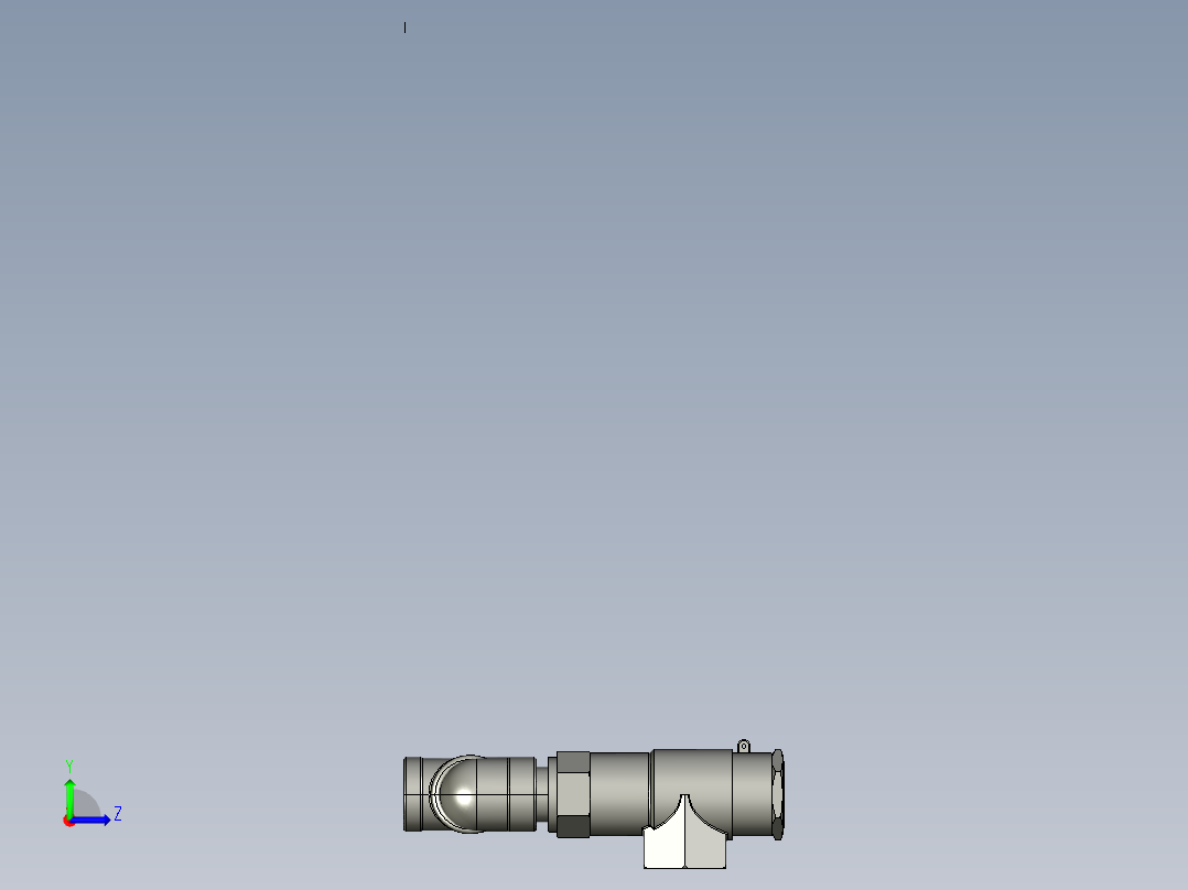 AUTOCAD 定压溢流阀设计左视图
