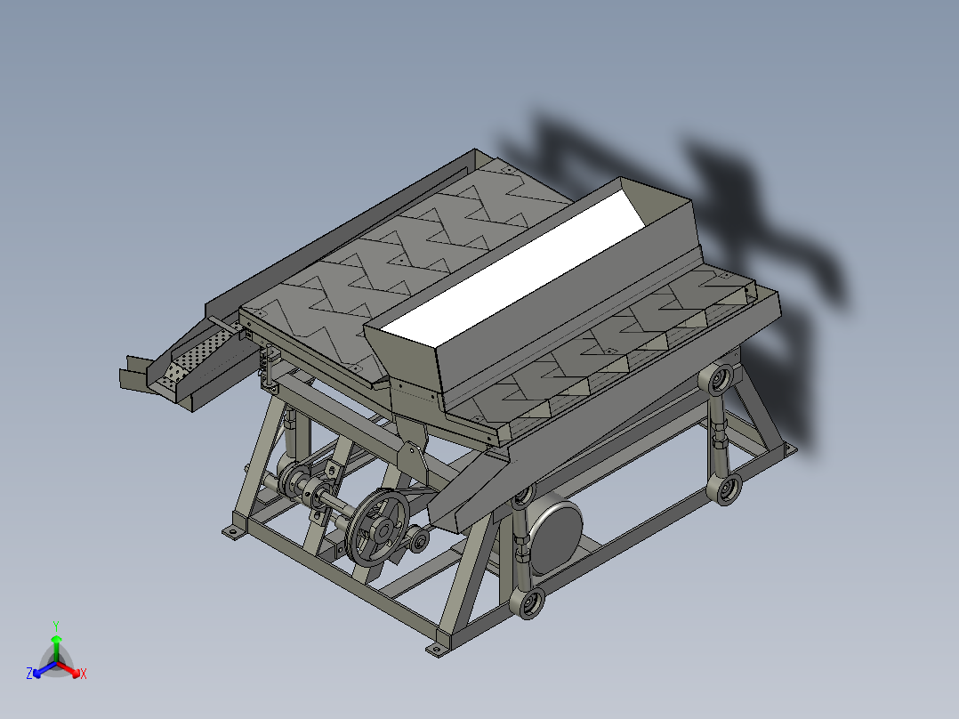 小型<span style='color: red'>稻谷</span><span style='color: red'>分离机</span>3D数模图纸 STEP格式(1)