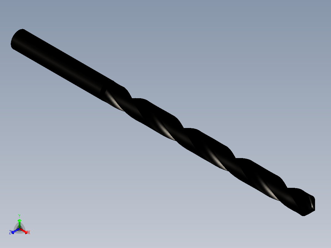 电钻 钻头1 (54)正等轴测图