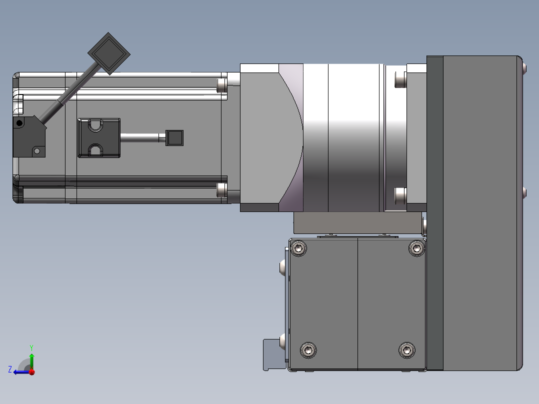 欧规同步带GTB85-RU-750W右视图