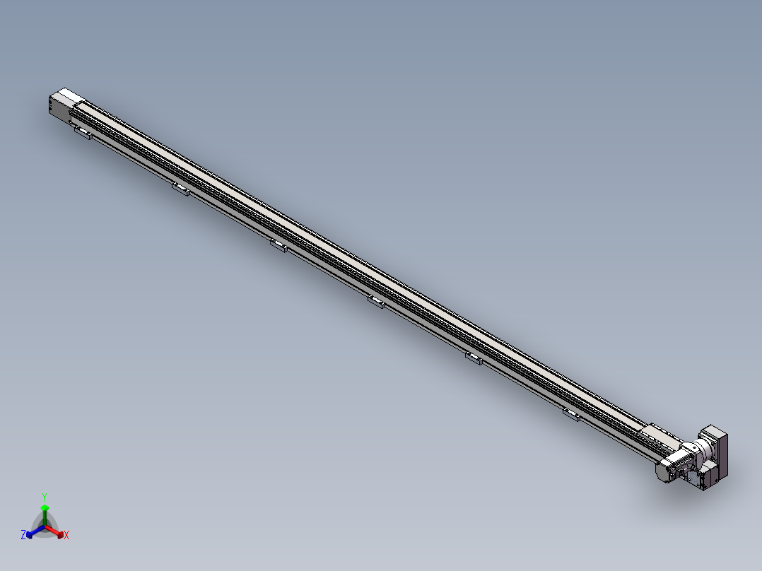 欧规同步带GTB85-RU-750W正等轴测图