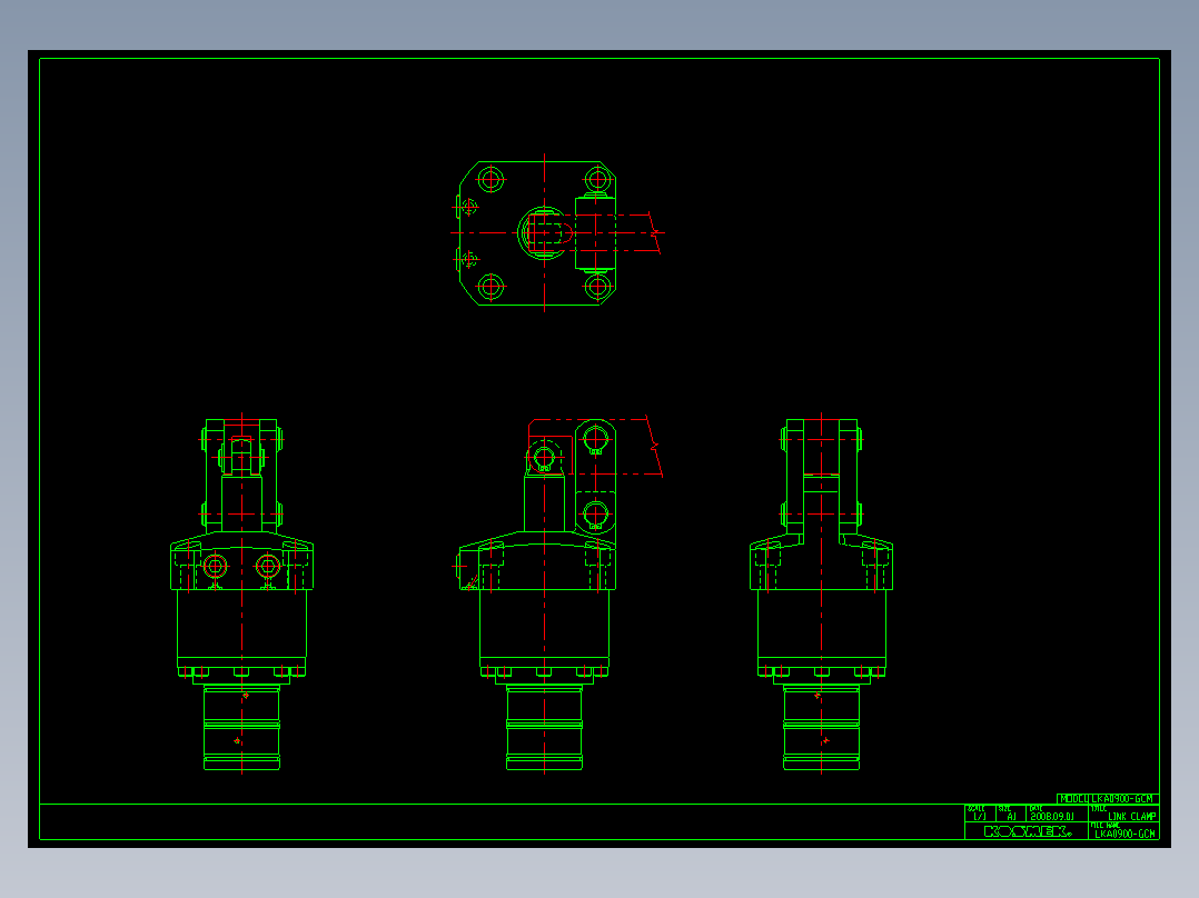 KOSMEKLKA0900-GCM多系列多零件图纸模型