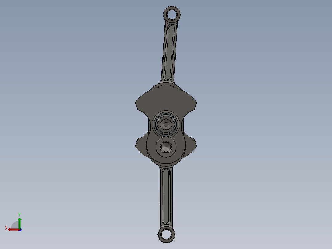 曲轴组件-俄罗斯M72摩托车和边车后视图