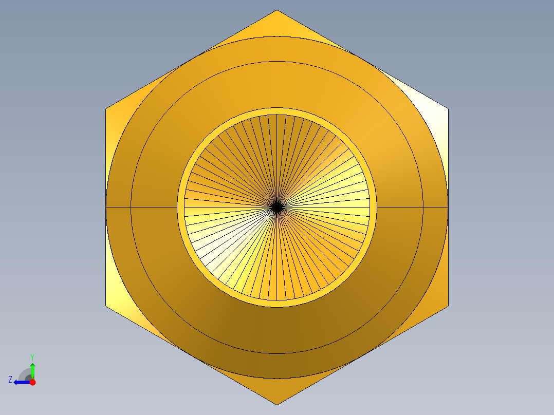 扩口式工业通用硬管接头Flared Seal Plug 639F-8右视图
