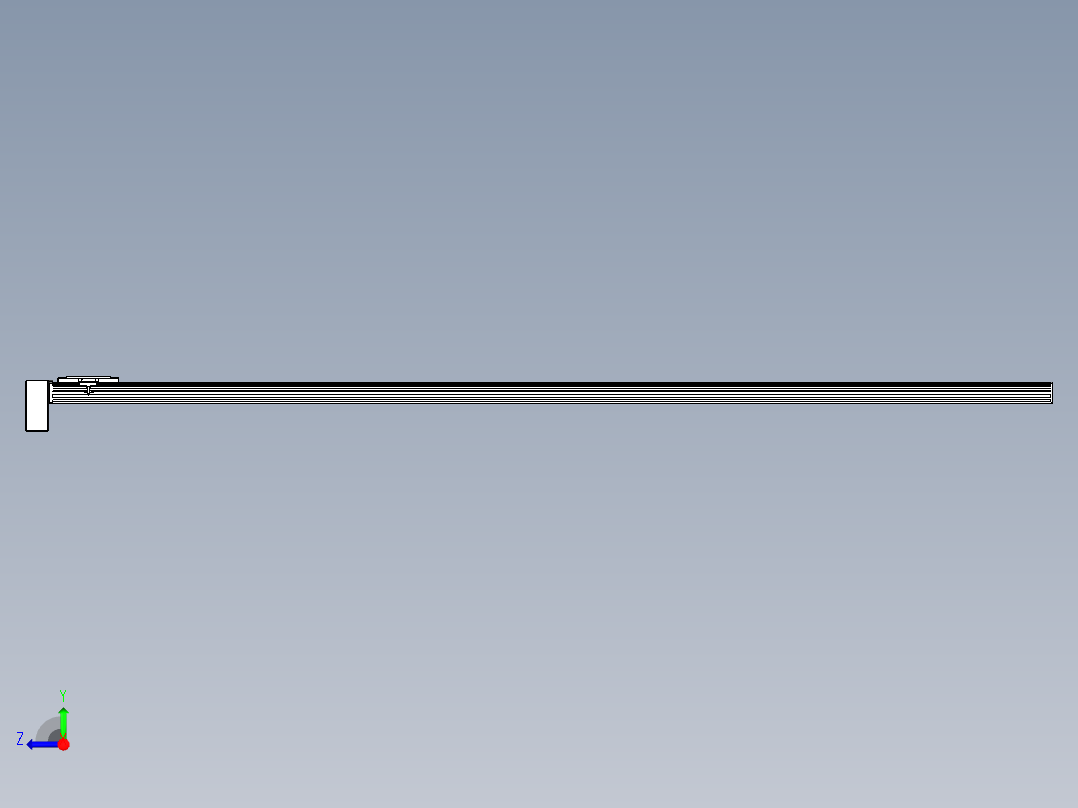 同步带全封闭直线模组TPA-HCB-14D-120-L2700-RP-C-P40-N3右视图