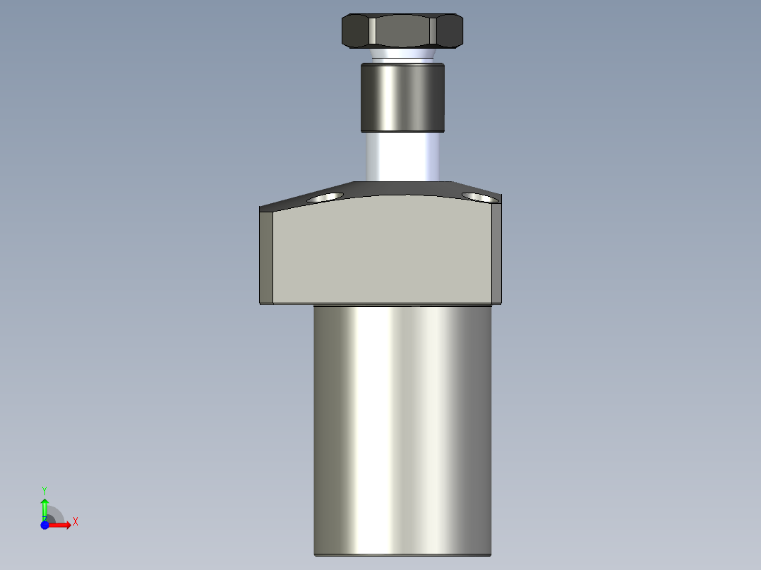 KOSMEKLHS0360-SL-Y30多系列多零件图纸模型前视图