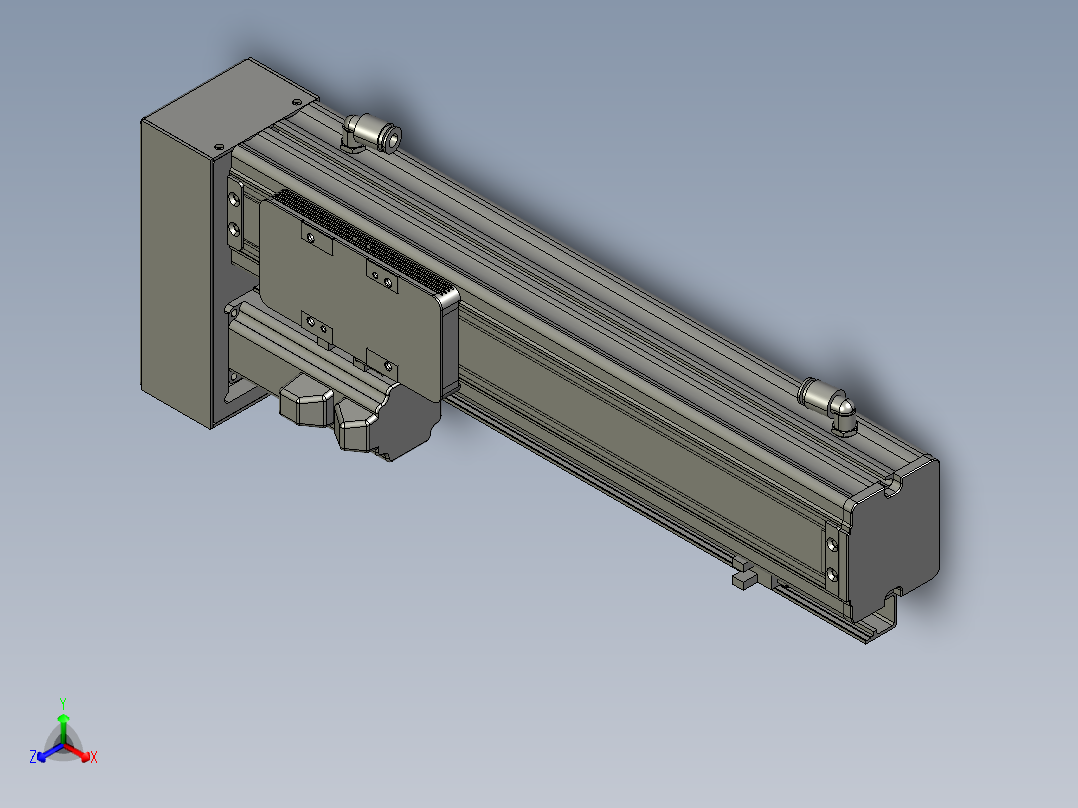 威洛博VC6-S200-BL-P10正等轴测图