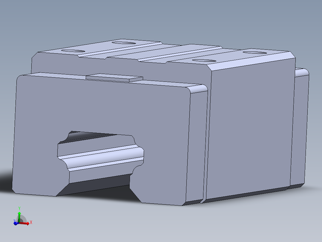 上银直线滑轨-HGH25CA 滑块