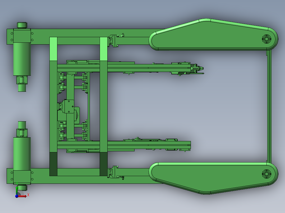 康复机器人sw18前视图