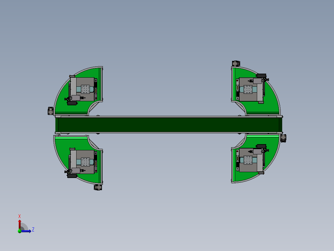 三坐标激光点焊机产线sw17可编辑