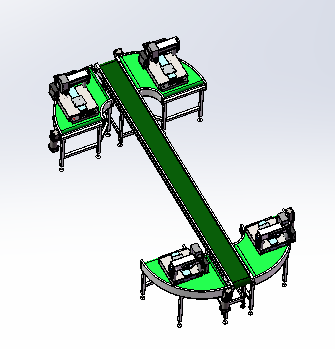 三坐标激光点焊机产线sw17可编辑