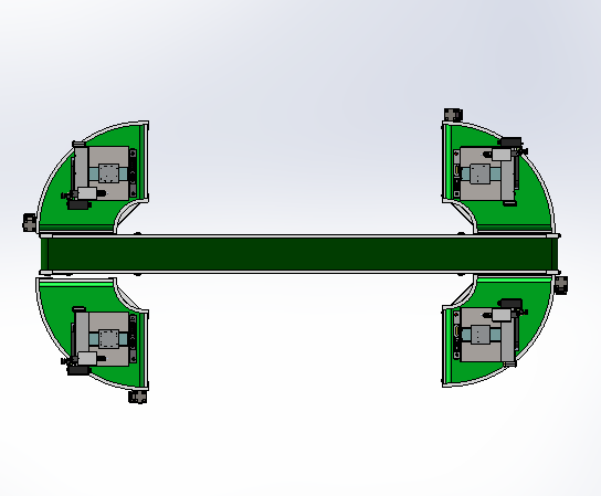 三坐标激光点焊机产线sw17可编辑
