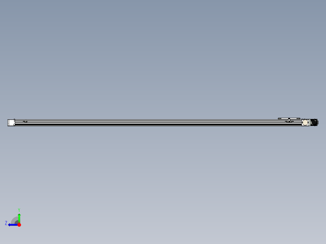 同步带滑台-欧规BC6H-L60-S2500-L-ZP40-D3右视图