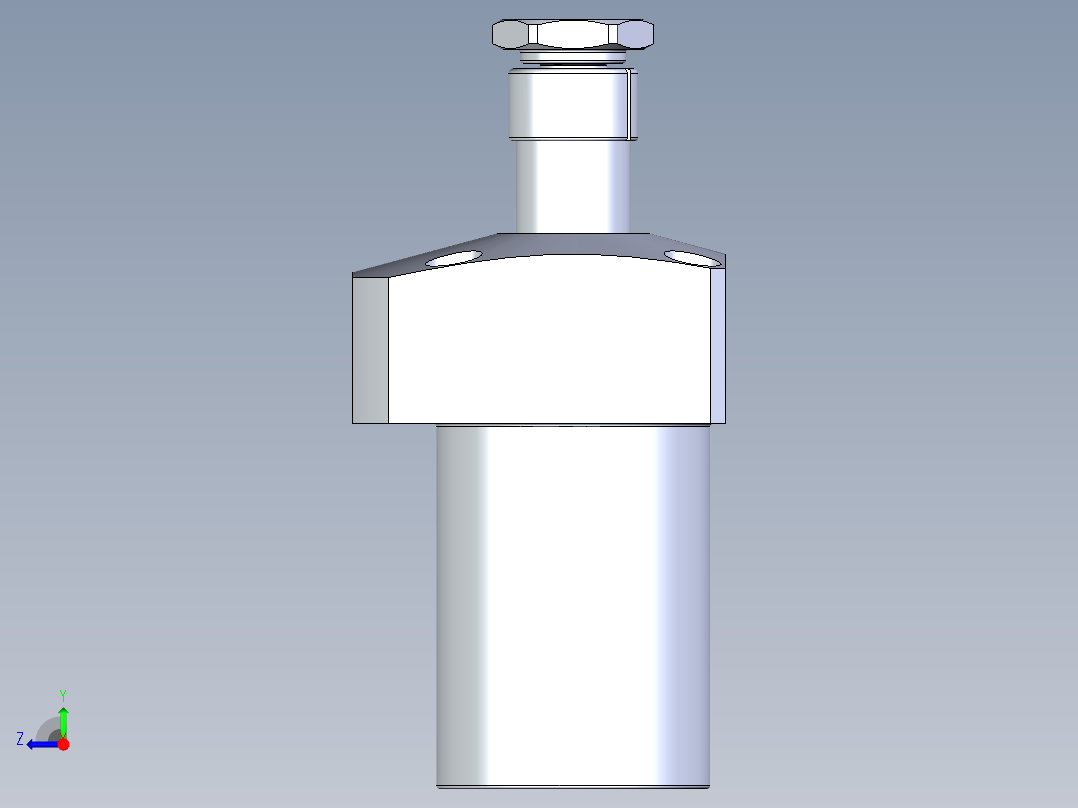 KOSMEKLT0360-SL-Y30多系列多零件图纸模型多系列多零件图纸模型右视图