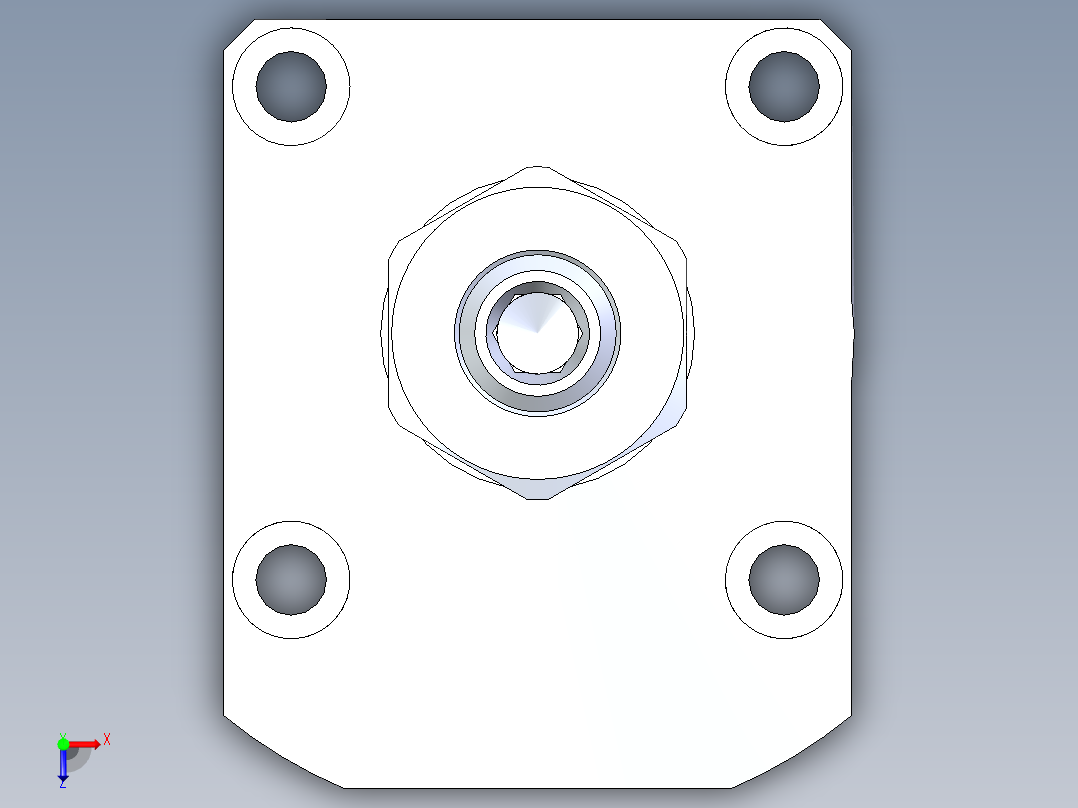 KOSMEKLT0360-SL-Y30多系列多零件图纸模型多系列多零件图纸模型俯视图