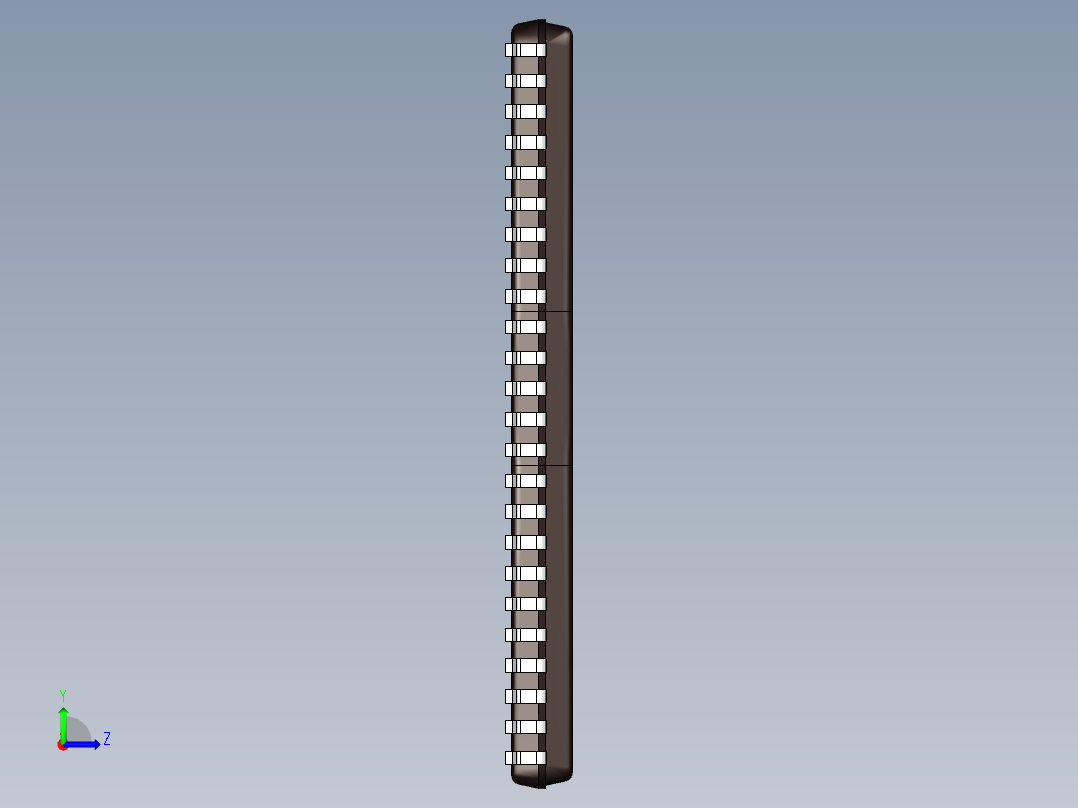 IC封装SMD TSSOP（超薄小型封装）从8引脚到56引脚版本左视图