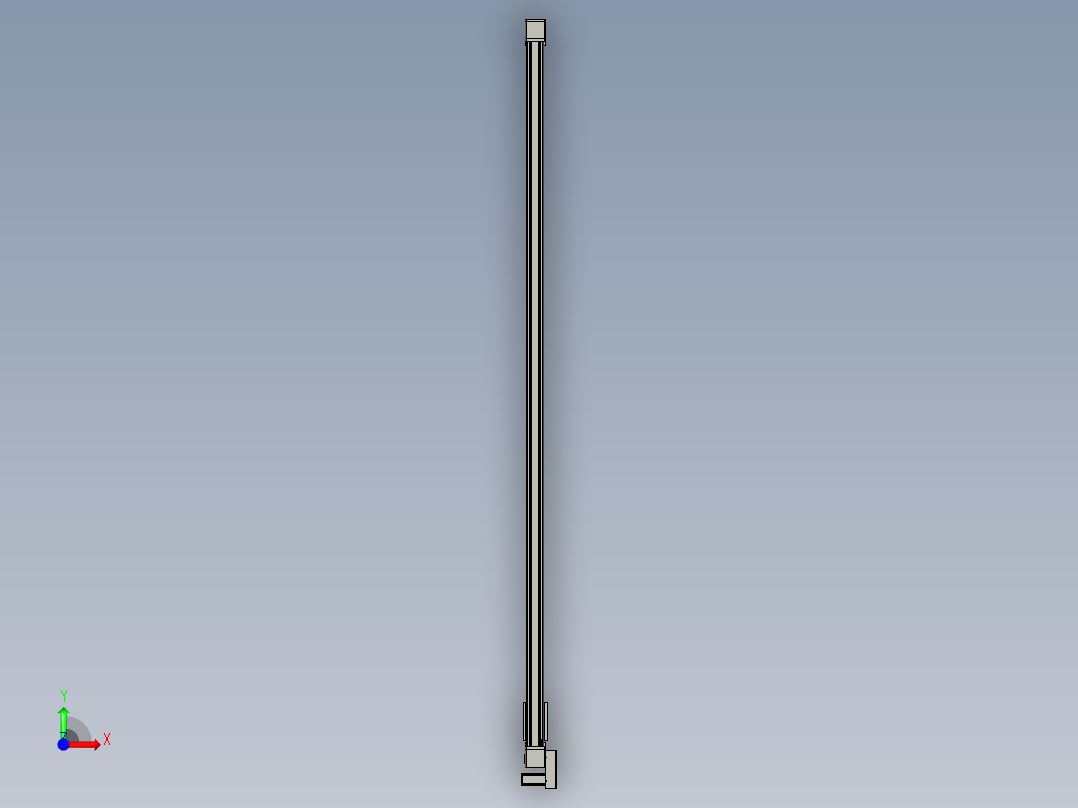 欧规系列-GB8-L96-S3100-BR-P40-MS3前视图