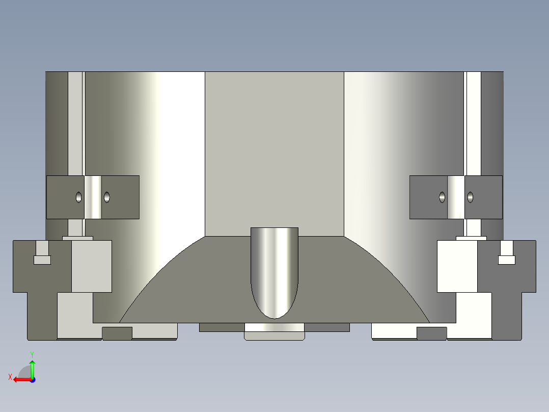 普通气爪PH14-80S后视图