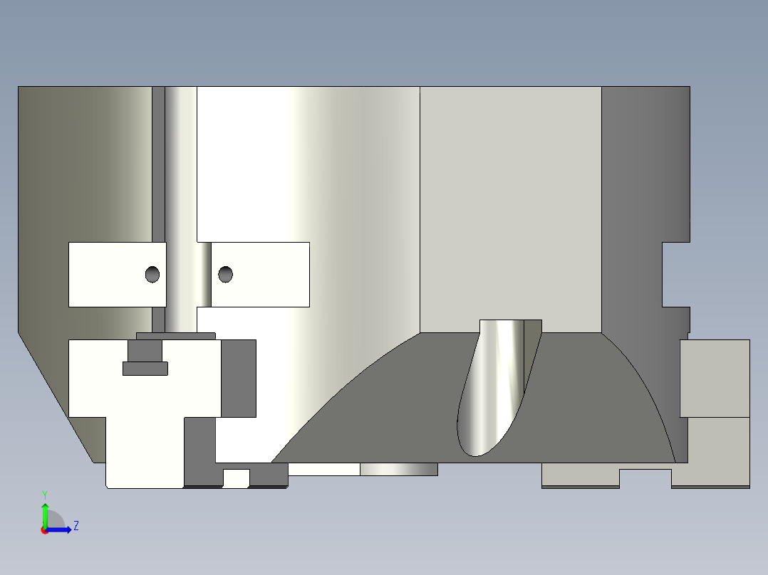 普通气爪PH14-80S左视图