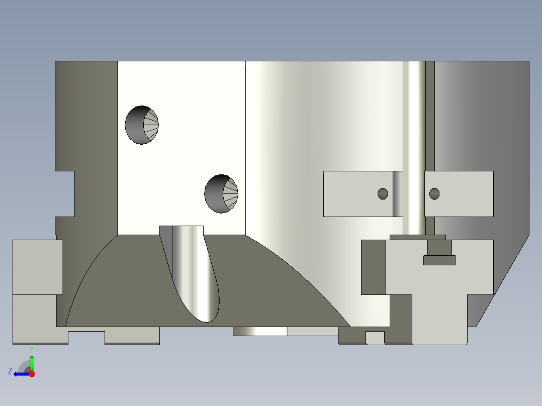 普通气爪PH14-80S右视图