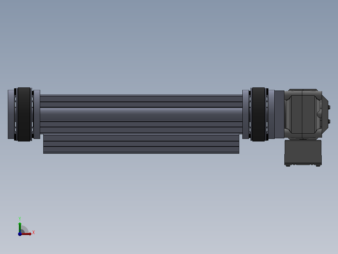 皮带输送机 (66)前视图