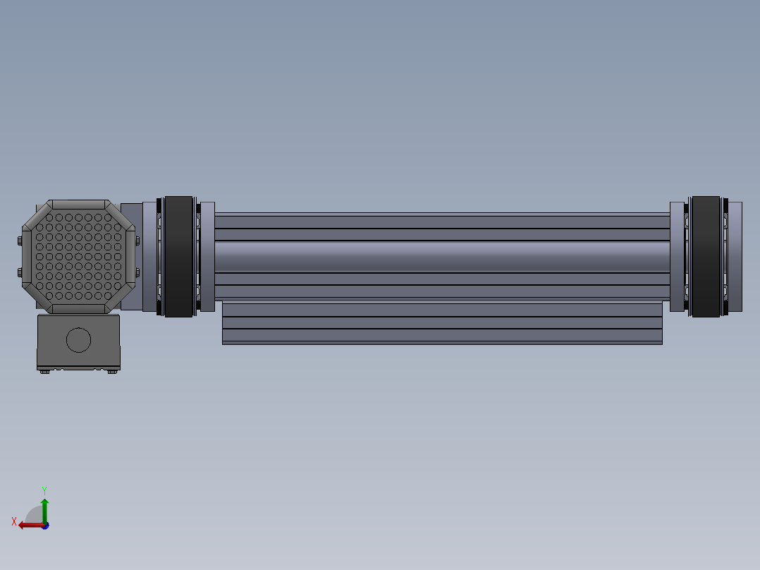 皮带输送机 (66)后视图