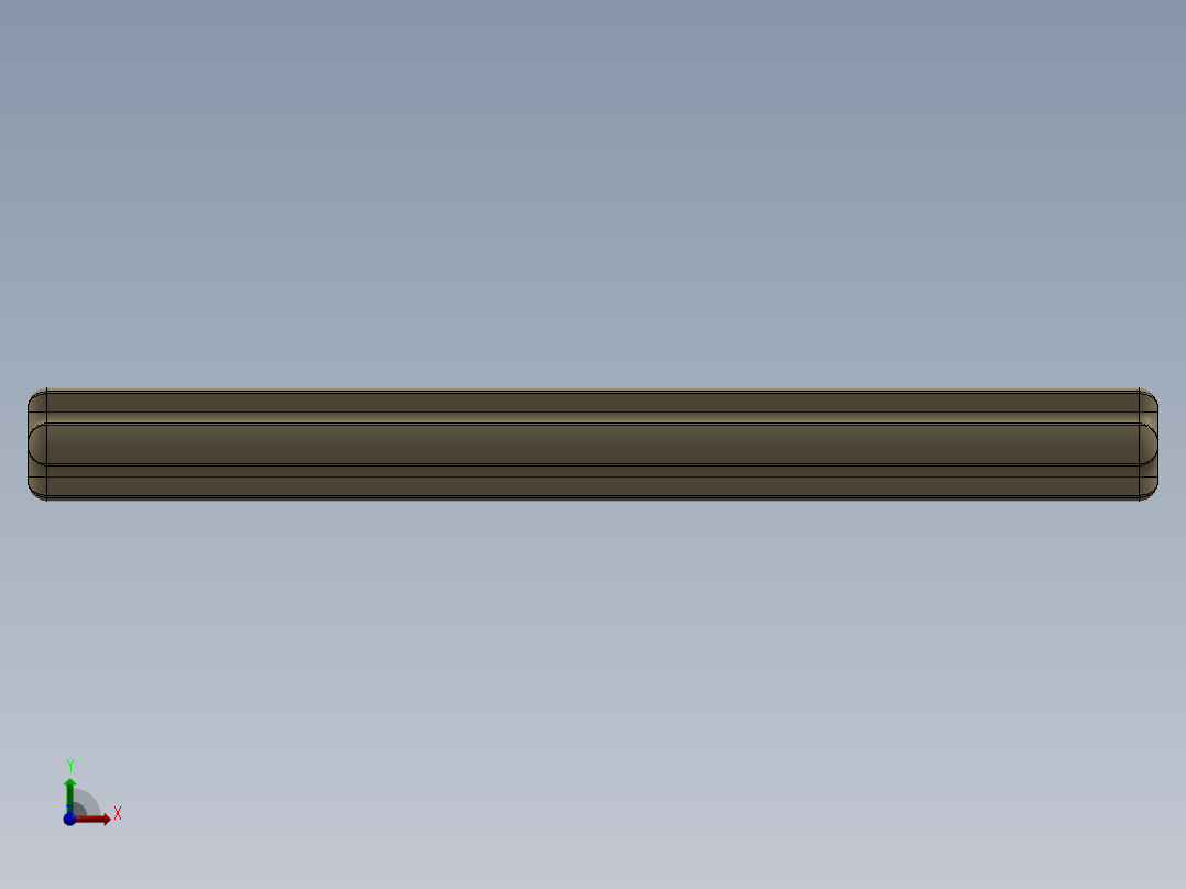 乐高机械组车桥-3706 Tan Technic Axle 6前视图