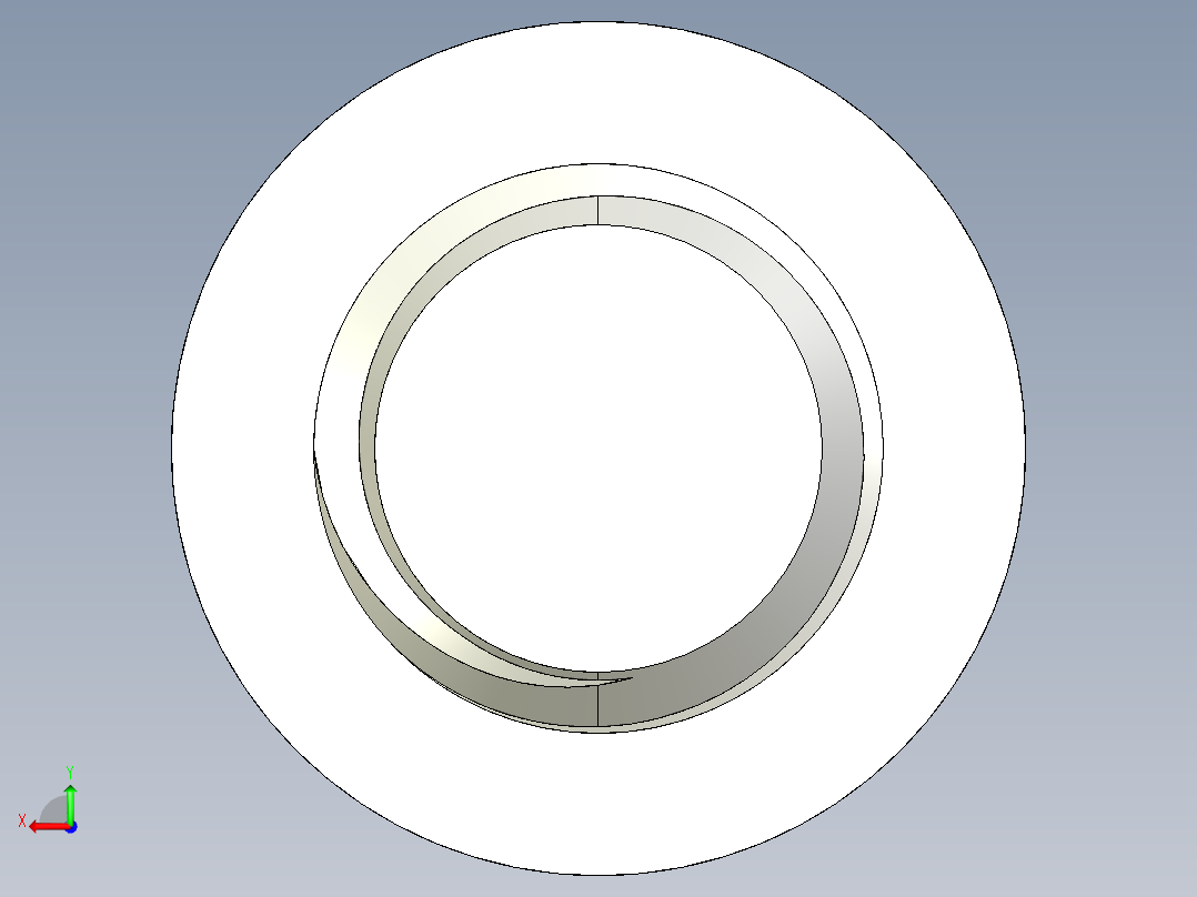 1_4in-28法兰头螺钉-1-4in-28 1.5long 12-point screws.IGS后视图