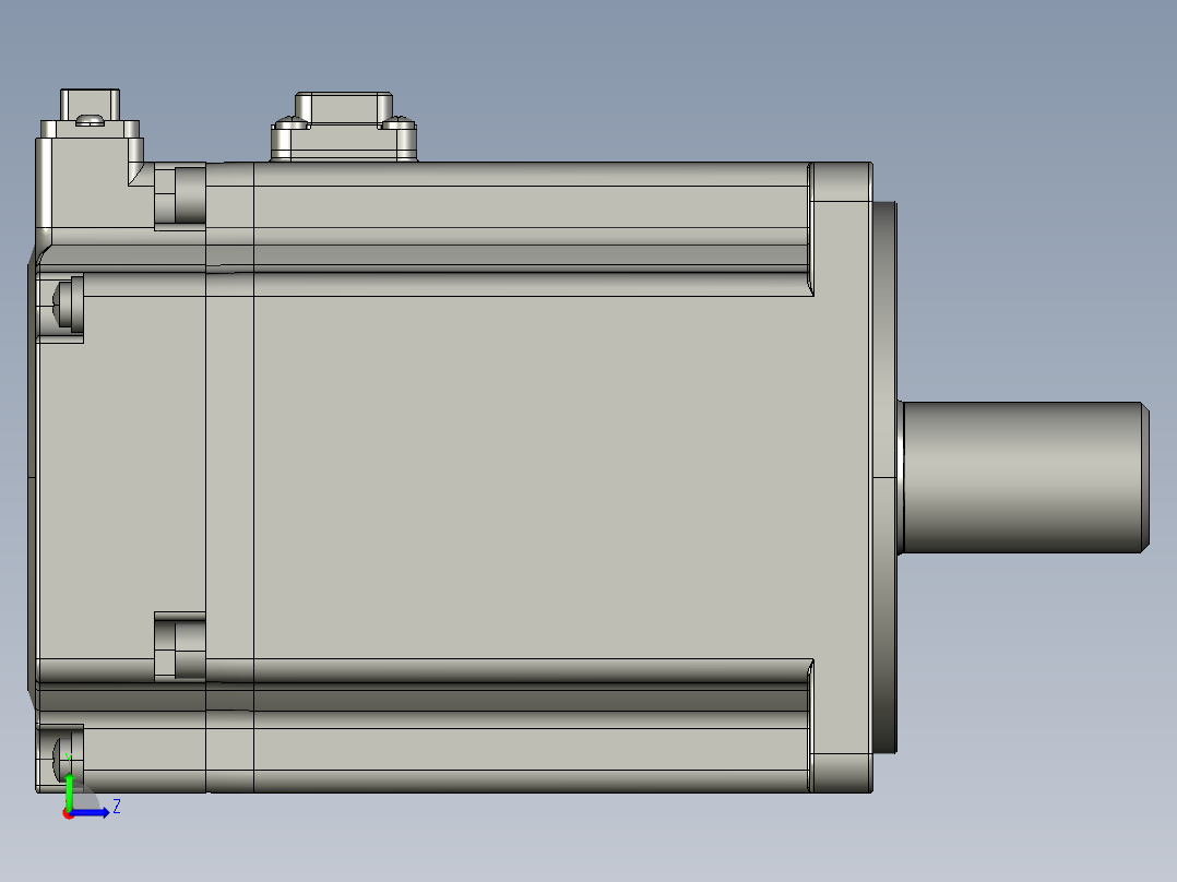 电机MS6S-80TH30B3-20P7.STEP左视图