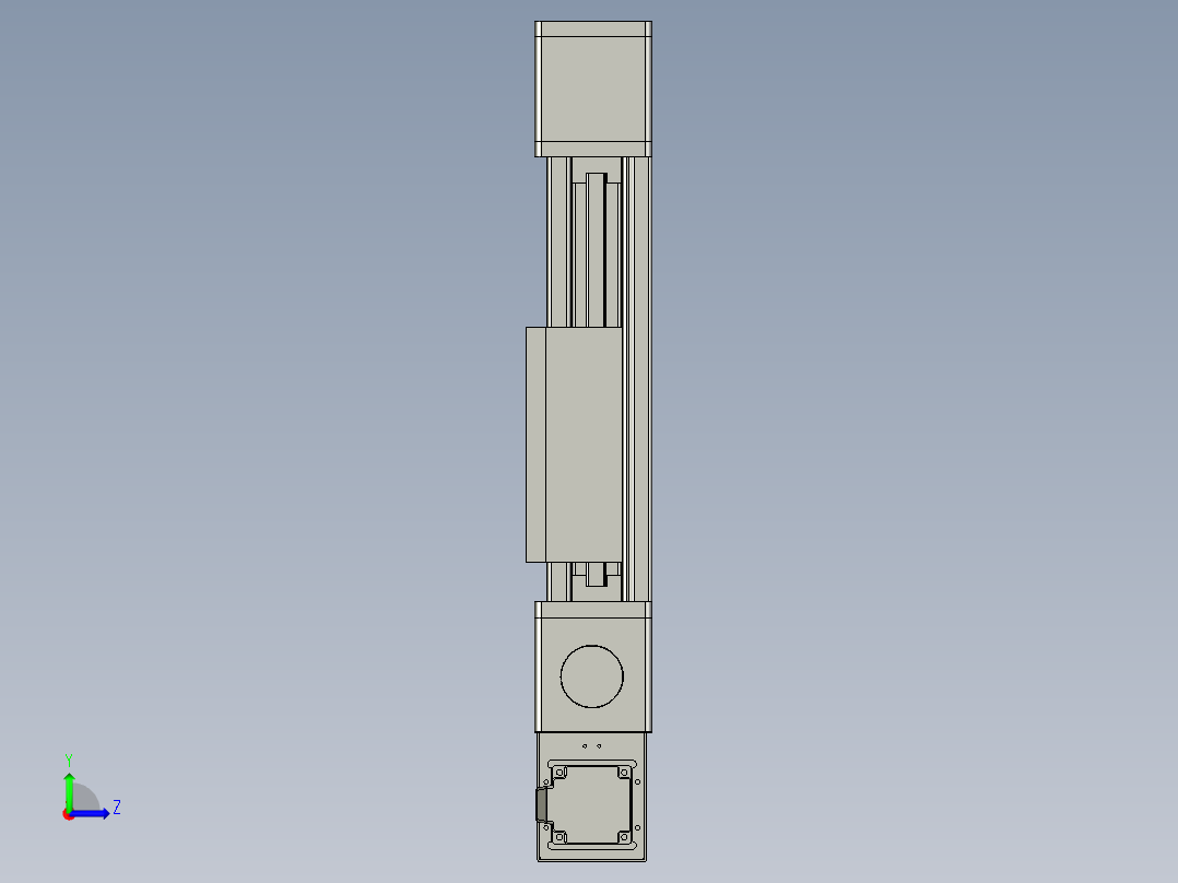 欧规系列-GB8-L96-S100-BR-P40-MS3左视图