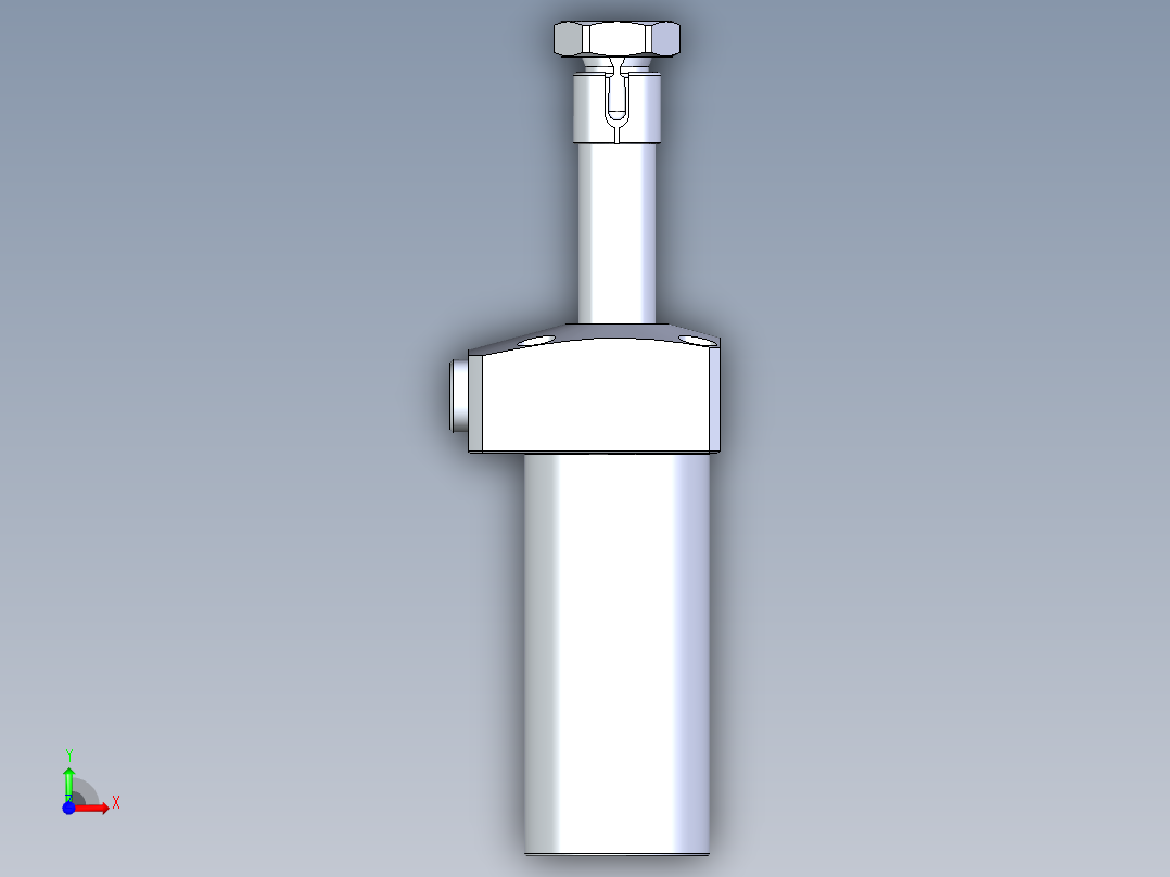 KOSMEKLHA0360-CR-Q25多系列多零件图纸模型前视图
