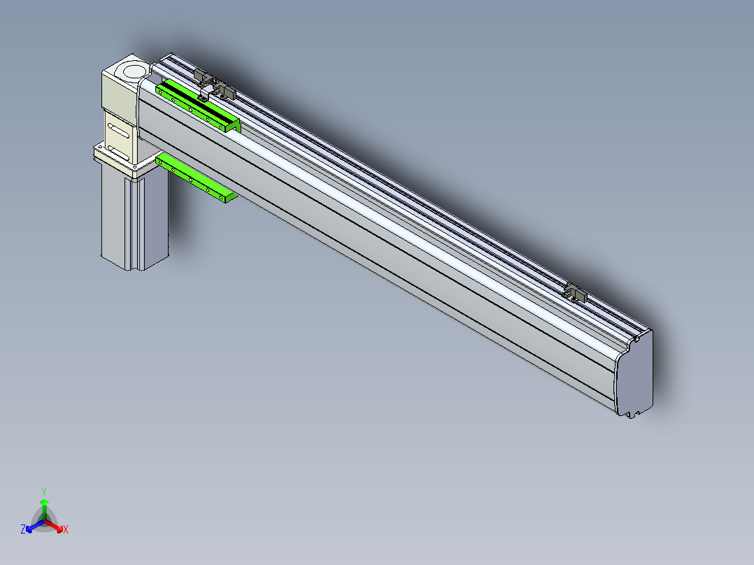 同步带滑台-半封闭B13-L90-S700-L-Z86-D3