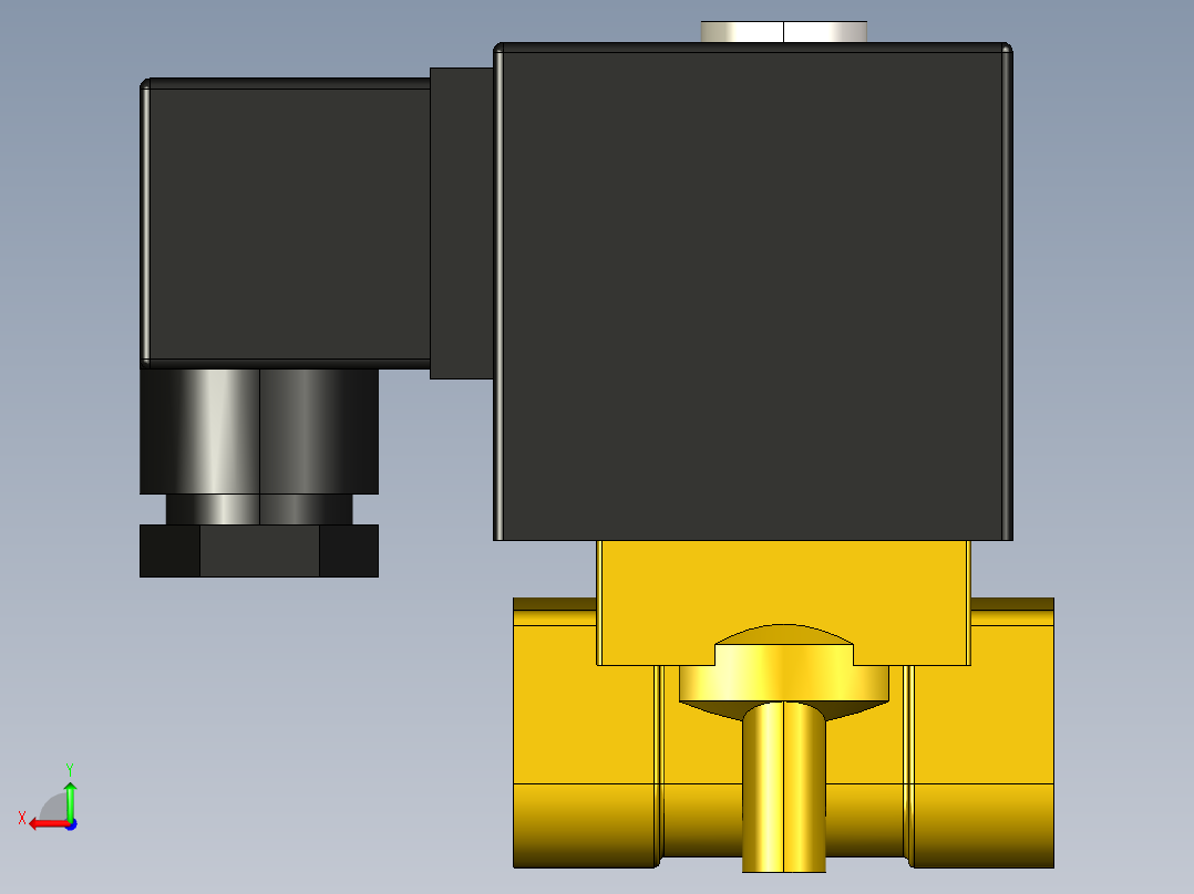 阀门模型-DN16______(___)后视图