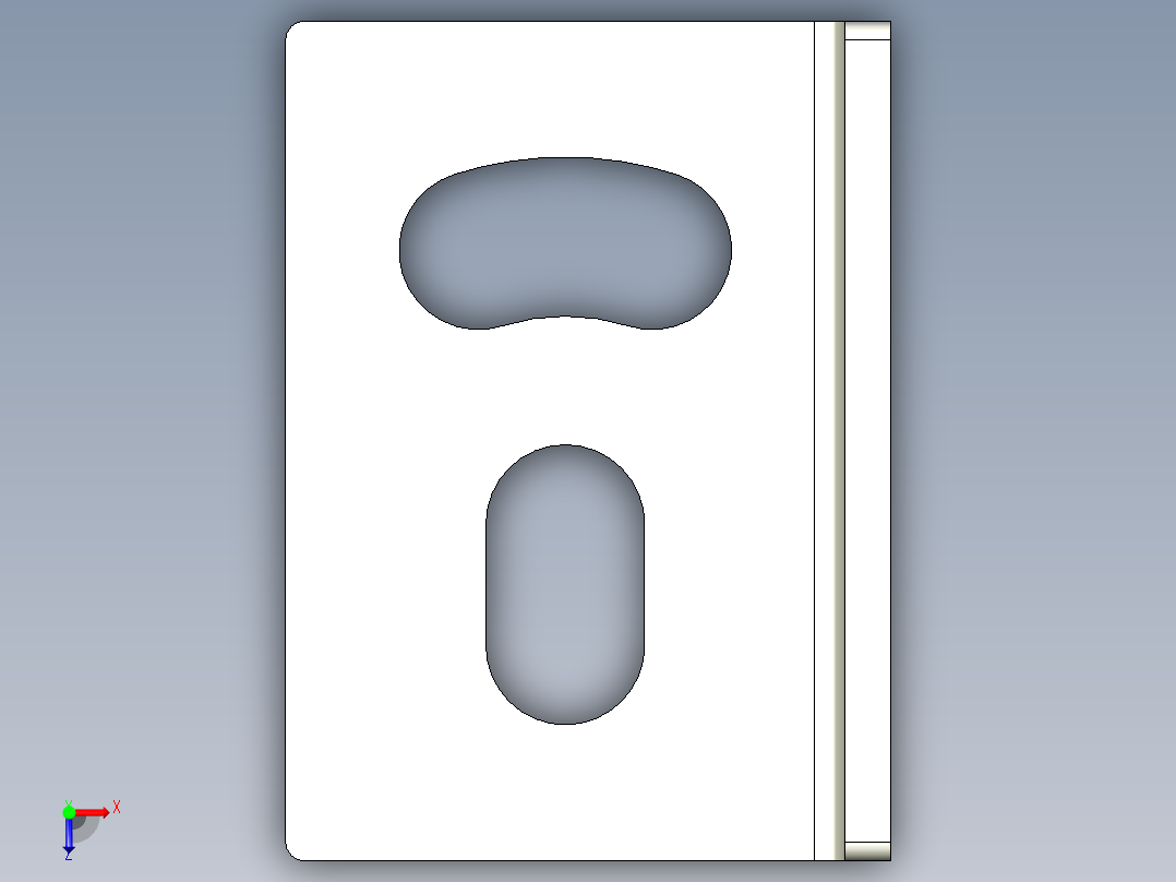 光电_激光传感器04）EB_4020_安装支架俯视图