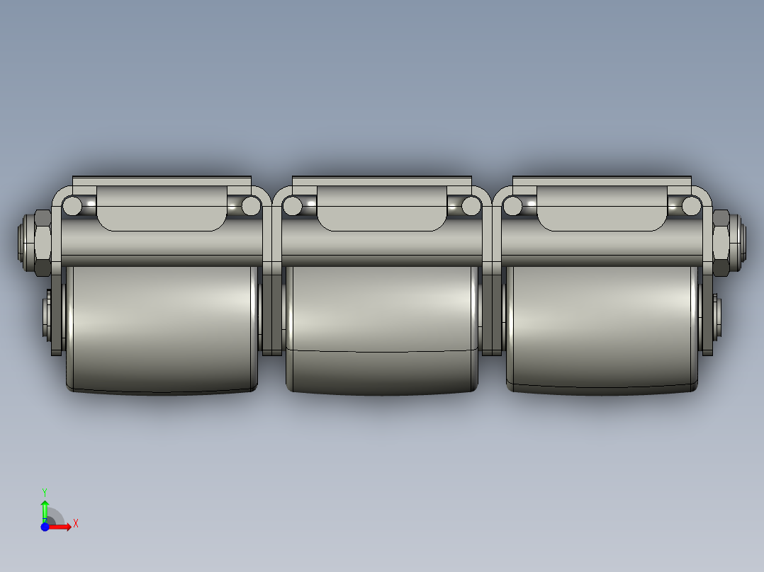 6t机器移动滑板前视图