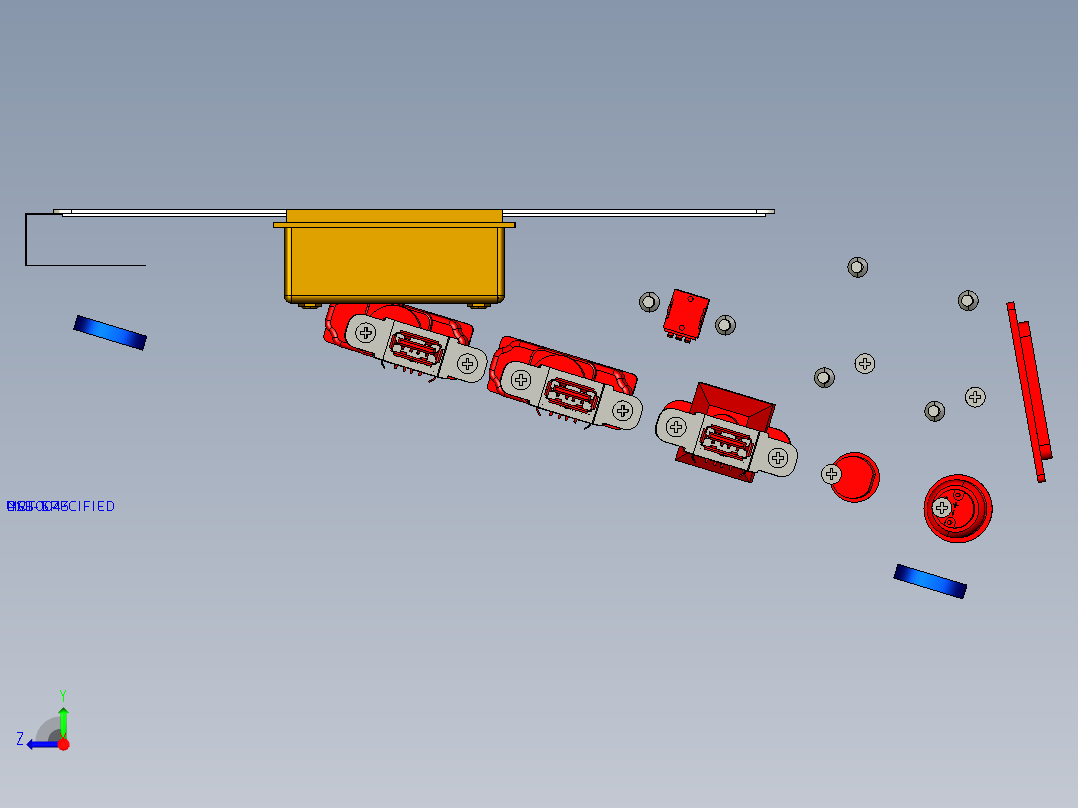 超级银行柜台主机右视图