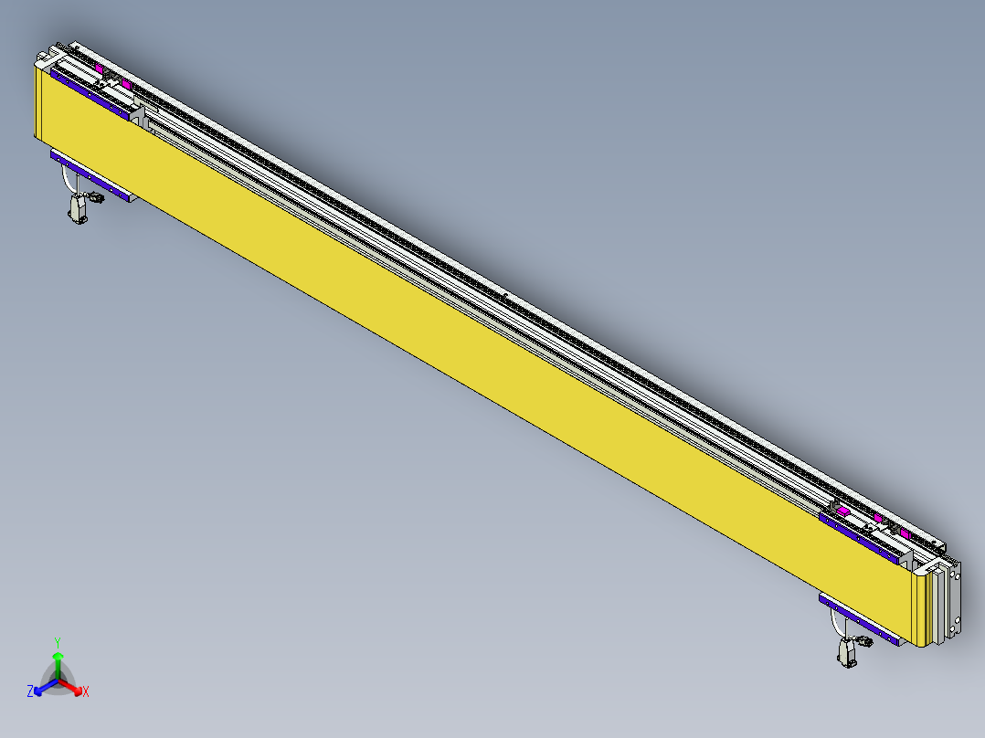 威洛博VL系列3d模型模组2VL14S2Y-S1550正等轴测图