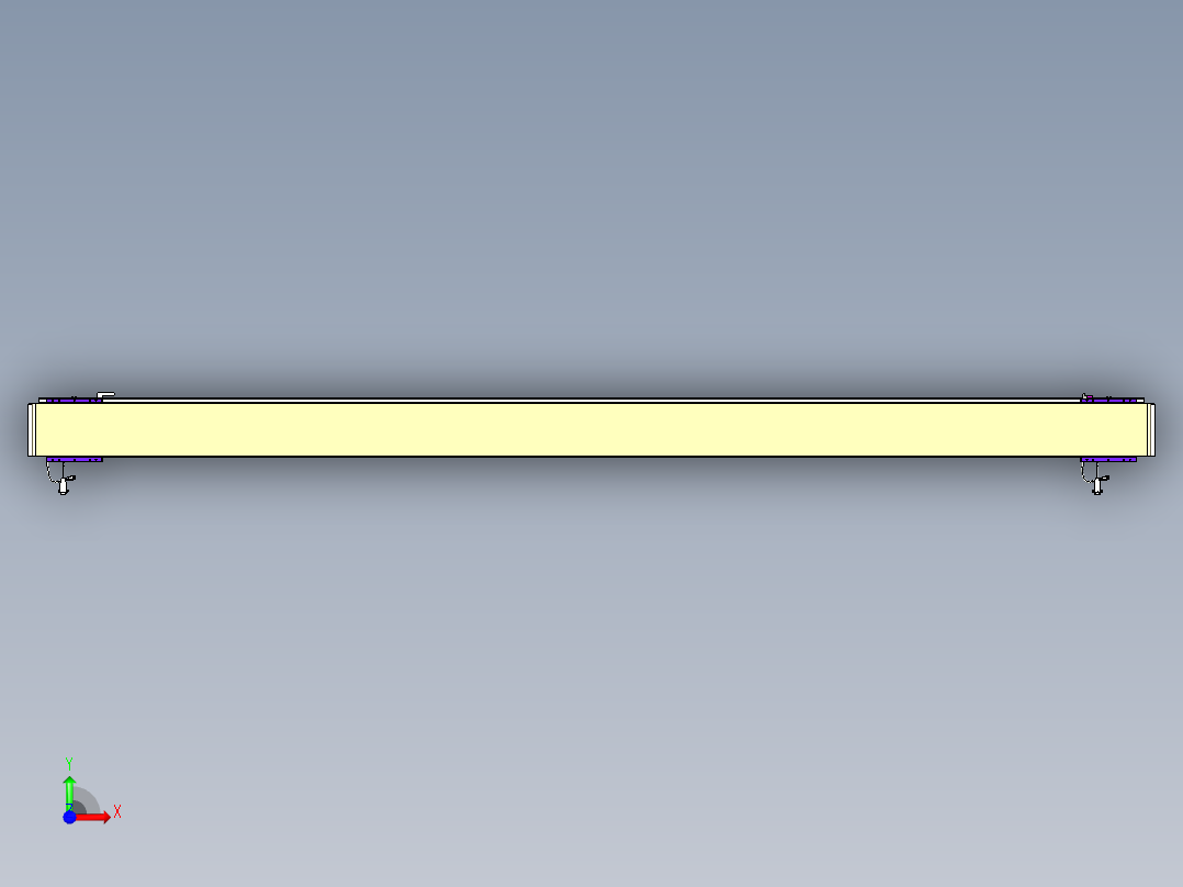 威洛博VL系列3d模型模组2VL17E2Y-S3150前视图