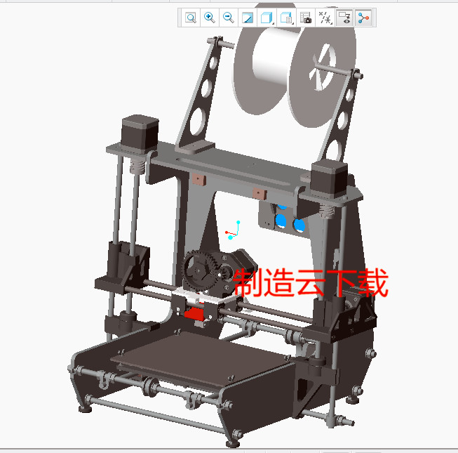 3D打印机设计3D模型