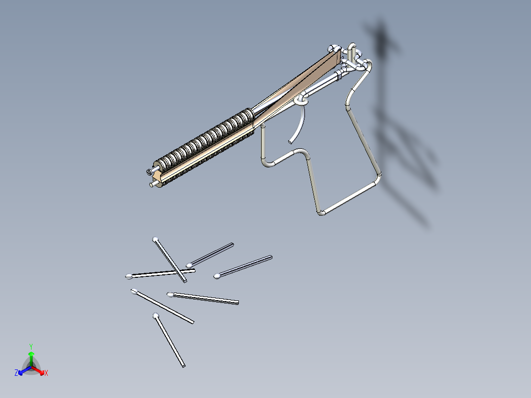 火柴枪MATCH <span style='color: red'>PISTOL</span>