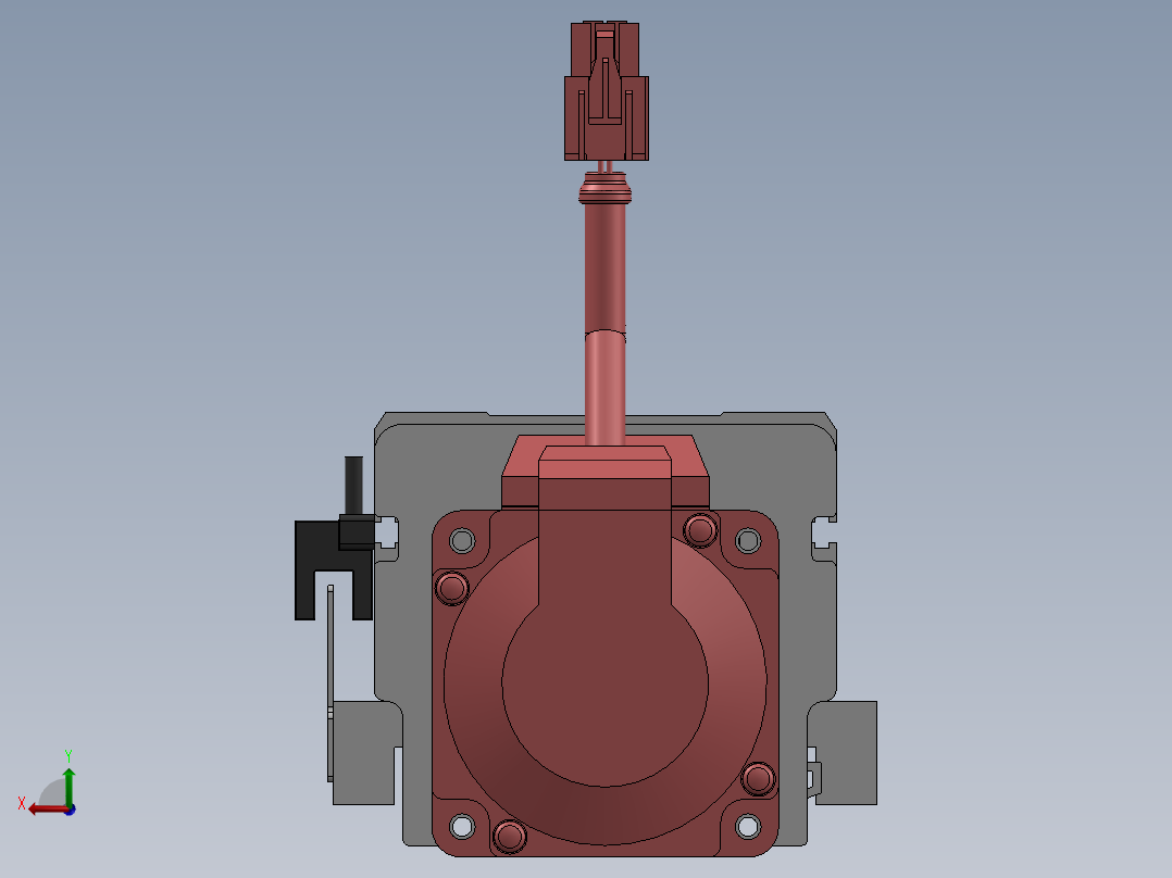 精密模组MY80S-T10-950L-P20B-BC-C4后视图